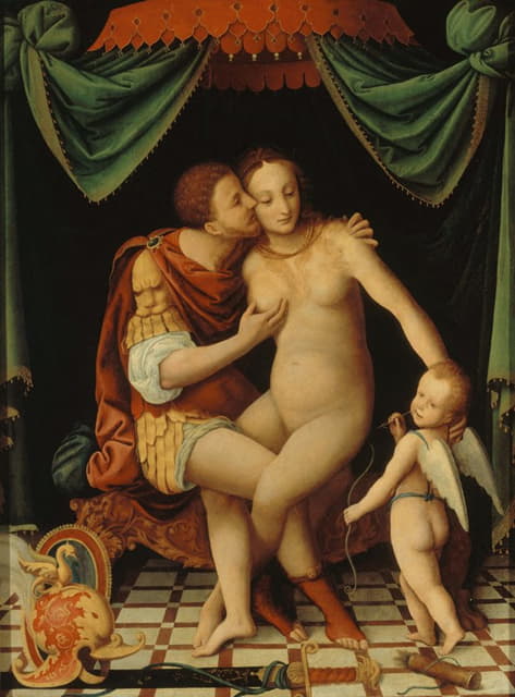 Bernardino Lanino - Mars et Vénus