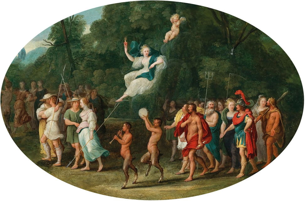 Adriaen van Stalbemt - The Triumph of Venus