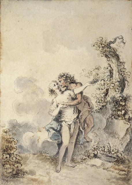 Jacques-Philippe Caresme - Bacchus et Erigone