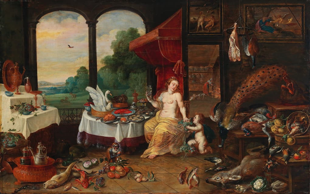 Frans Wouters - Allegory of taste