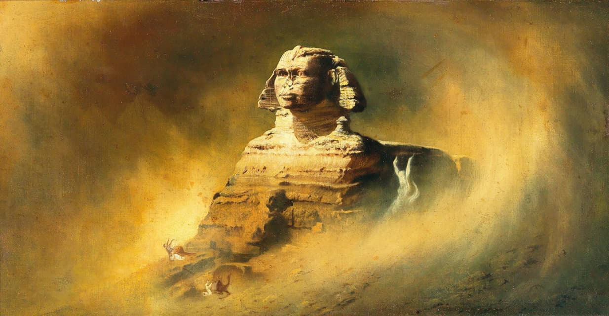Karl Wilhelm Diefenbach - Sphinx