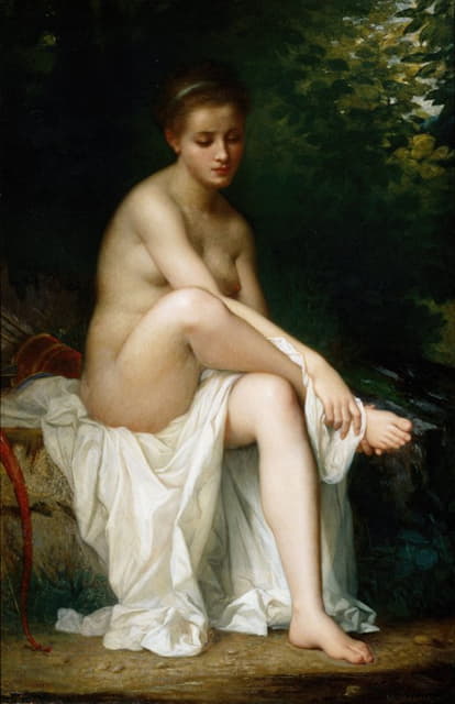 Charles Landelle - Ismenie, Nymph of Diana