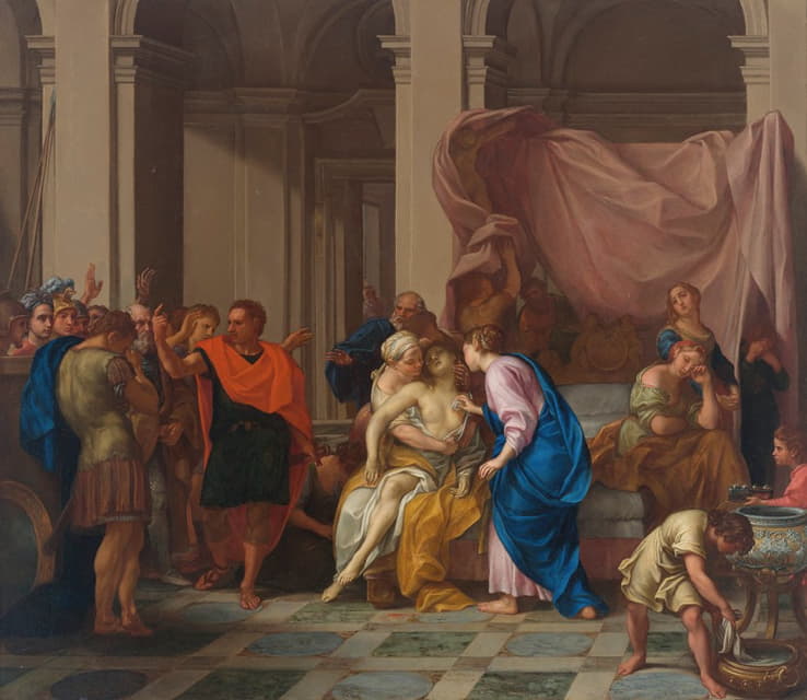 Domenico Parodi - The Death of Lucretia