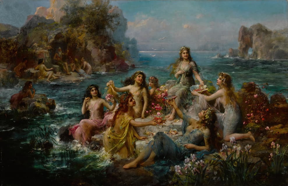 Emanuel Oberhauser - Neptune and the Water Nymphs