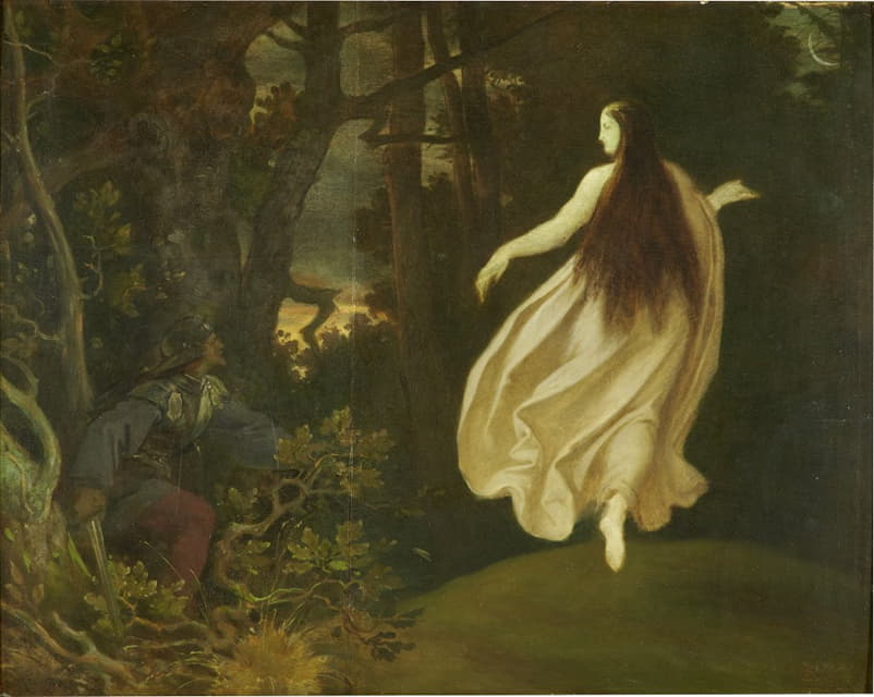Moritz Von Schwind - Apparition in the Forest (from Sleeping Beauty)