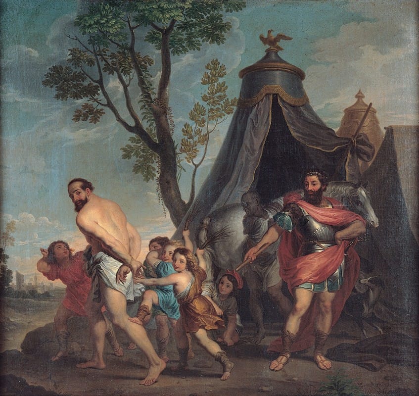 Domenico Corvi - Camillus and the Schoolmaster of Falerii