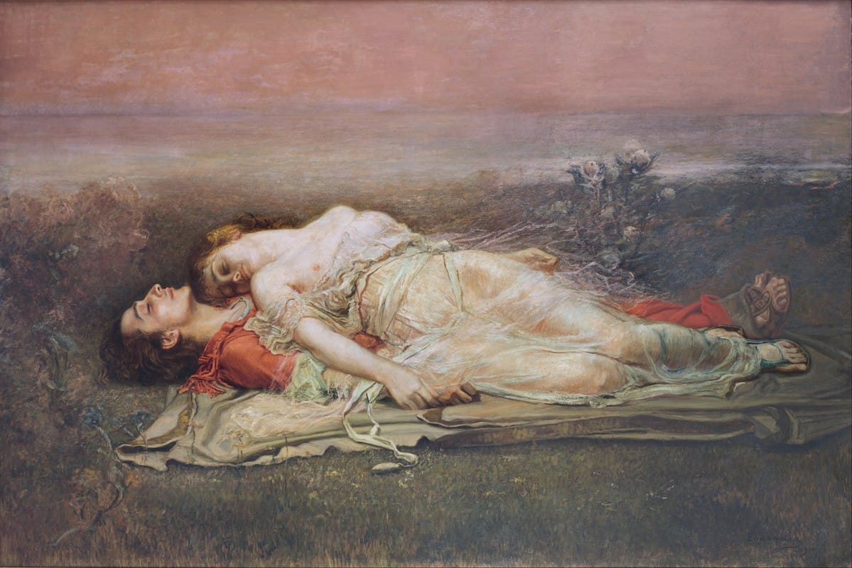 Rogelio De Egusquiza - Tristan and Isolde (Death)