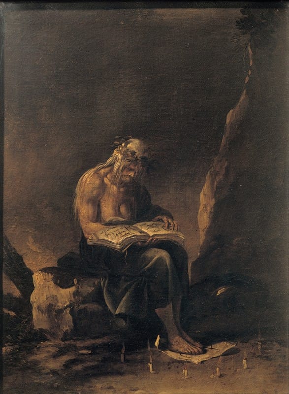 Salvator Rosa - A Witch