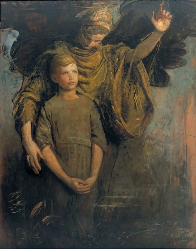 Abbott Handerson Thayer - Boy and Angel 