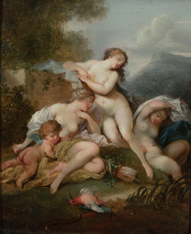 Anonymous - Diana and nymphs (Bath of Diana)