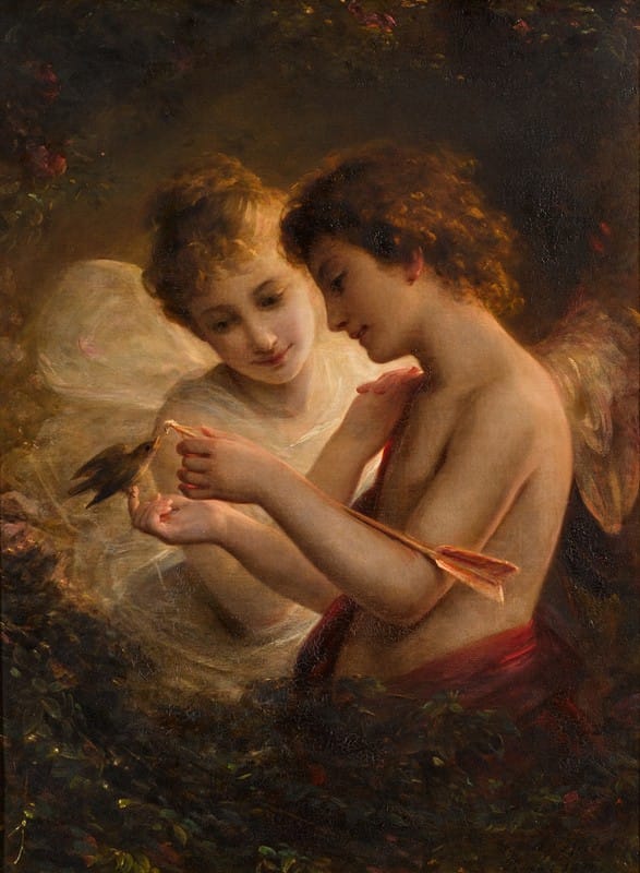 August Riedel - Cupid and Psyche
