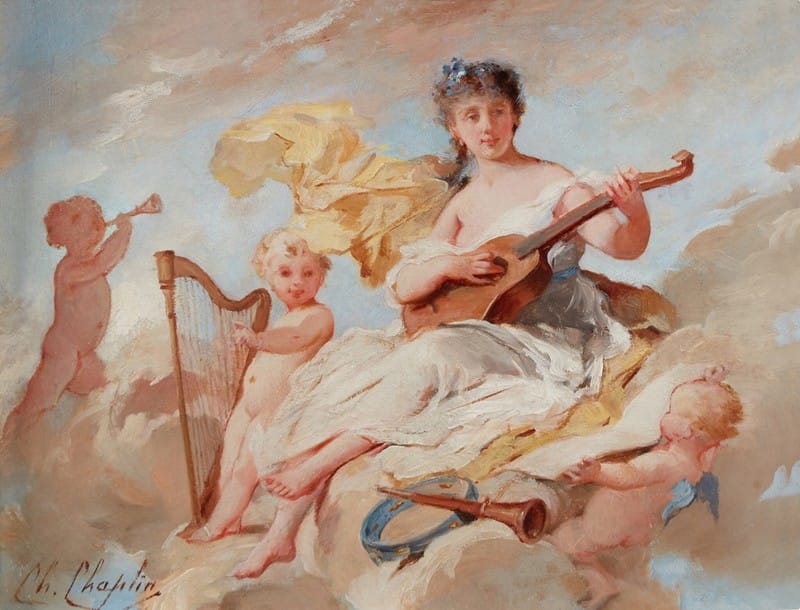 Charles Chaplin - Allegory of Music