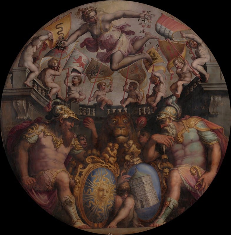 Giorgio Vasari - Allegories of the Quarters of San Giovanni and Santa Maria Novella