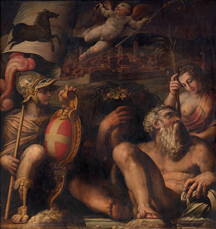 Giorgio Vasari - Allegory of Arezzo