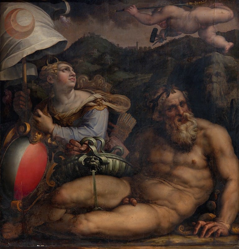 Giorgio Vasari - Allegory of Fiesole
