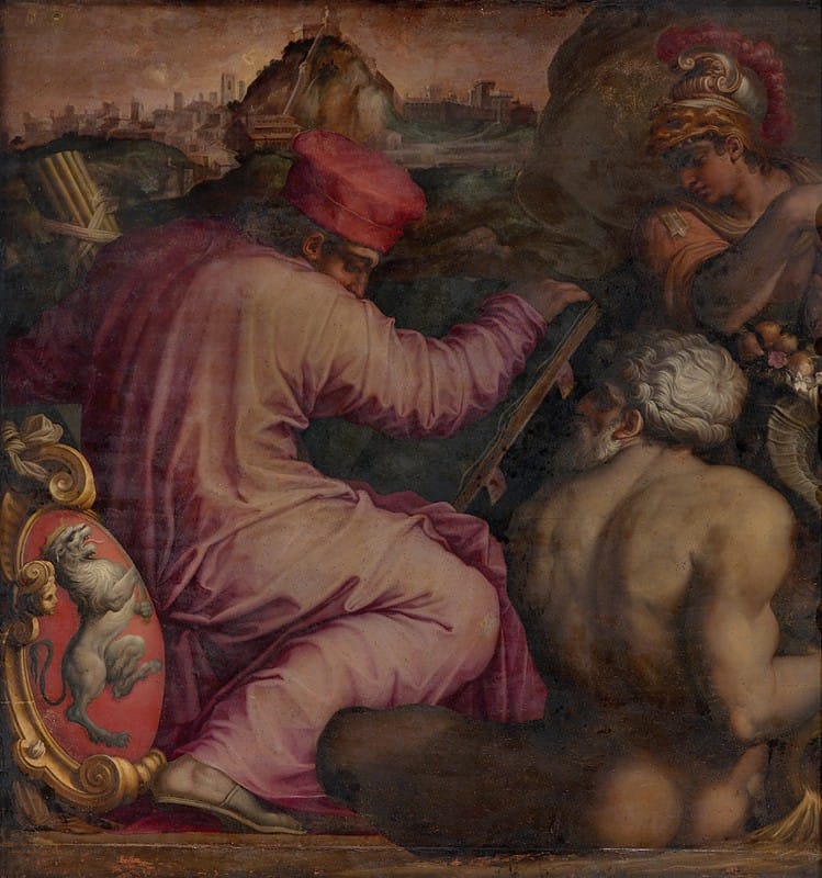 Giorgio Vasari - Allegory of San Miniato in lower Valdarno
