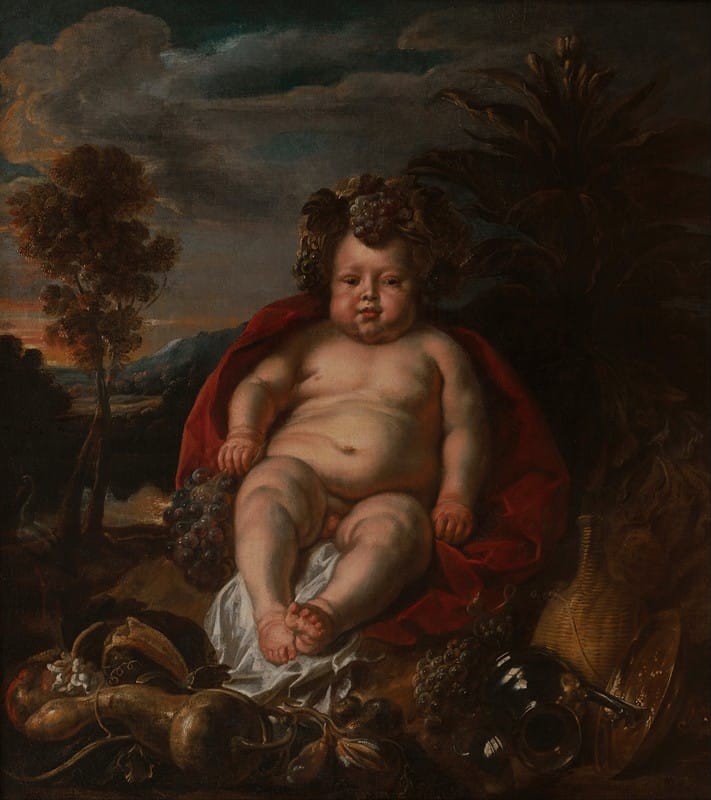 Jacob Jordaens - Bacchus as a child
