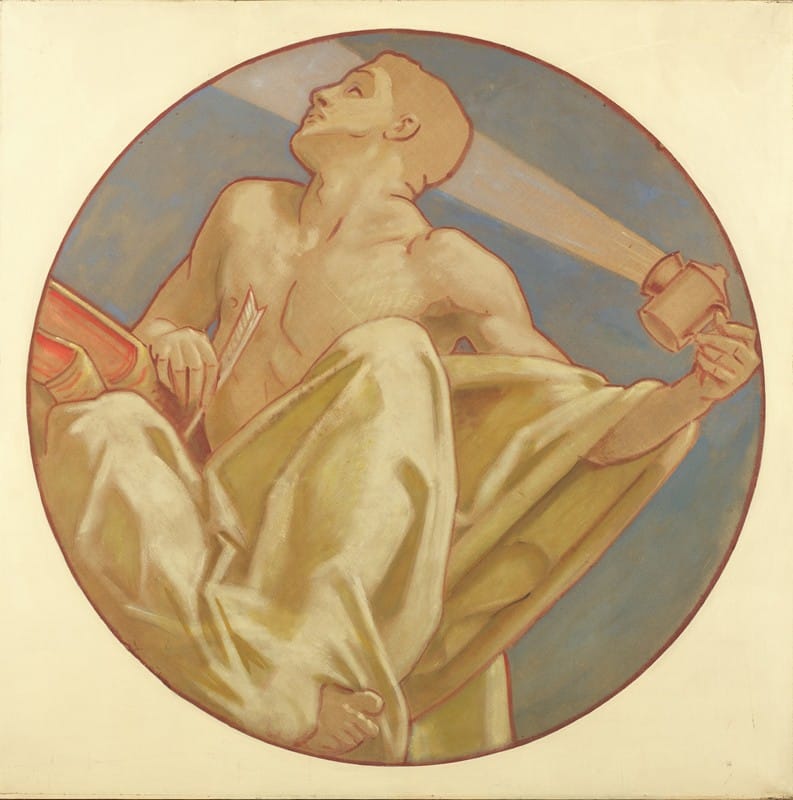 John Singer Sargent - Study for ‘History’, Museum of Fine Arts, Boston