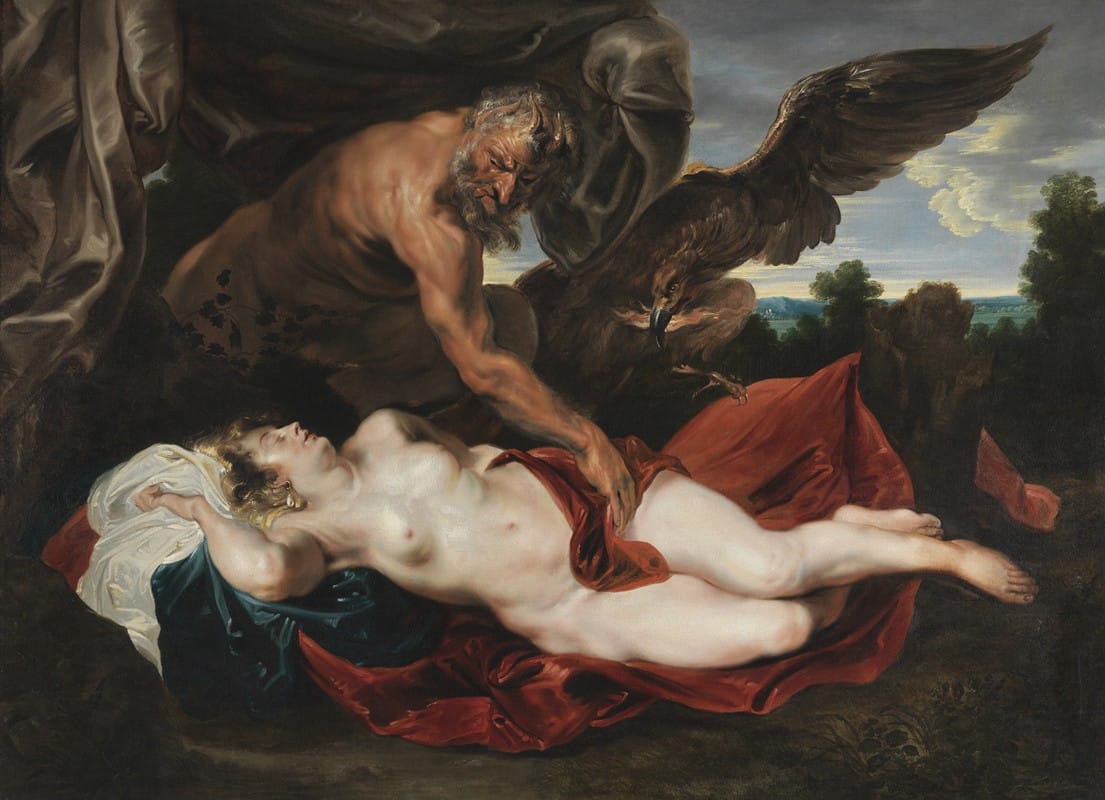 Anthony van Dyck - Jupiter and Antiope