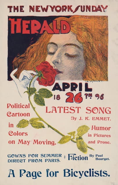 《纽约星期日先驱报》，1896年4月26日