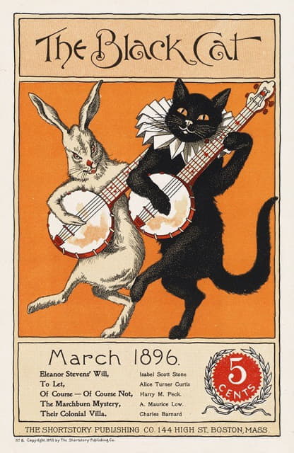 Anonymous - The black cat, March 1896