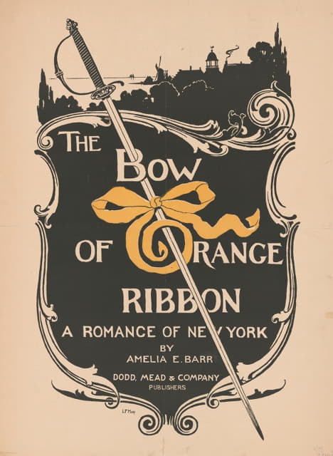 L. Fred Hurd - The bow of orange ribbon