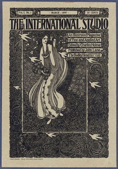 Will Bradley - The international studio, March 1897