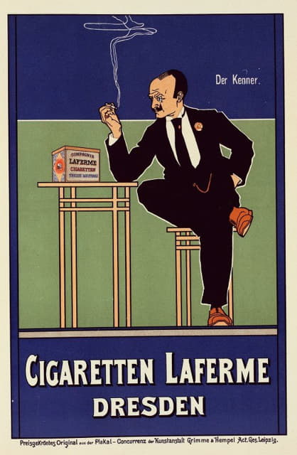 Fritz Rehm - Cigarettes Laferme