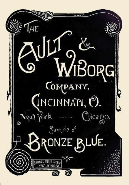 Anonymous - Ault and Wiborg, Ad. 053