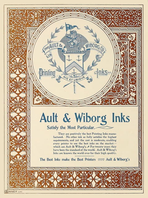 Anonymous - Ault and Wiborg, Ad. 056
