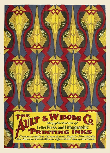 Anonymous - Ault and Wiborg, Ad. 069
