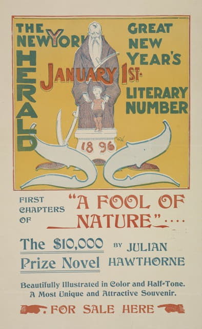 《纽约星期日先驱报》。1896年1月1日。
