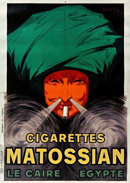 Leonetto Cappiello - Cigarettes Matossian – Le Caire, Egypte