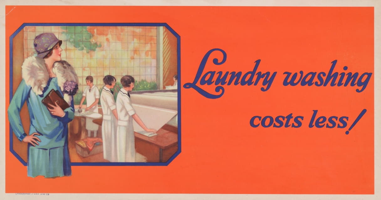 Anonymous - Laundry washing costs less!