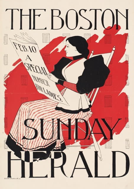 Anonymous - The Boston Sunday herald, Feb. 10. A special number for ladies