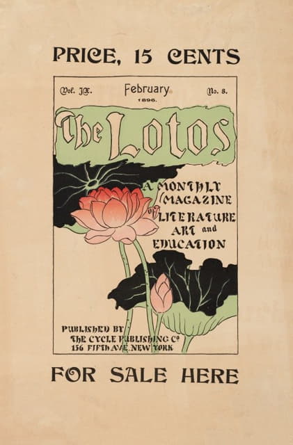 Anonymous - The Lotos, for sale here