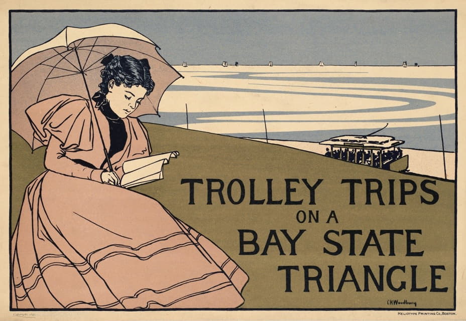 Charles Herbert Woodbury - Trolley trips on a Bay State Triangle