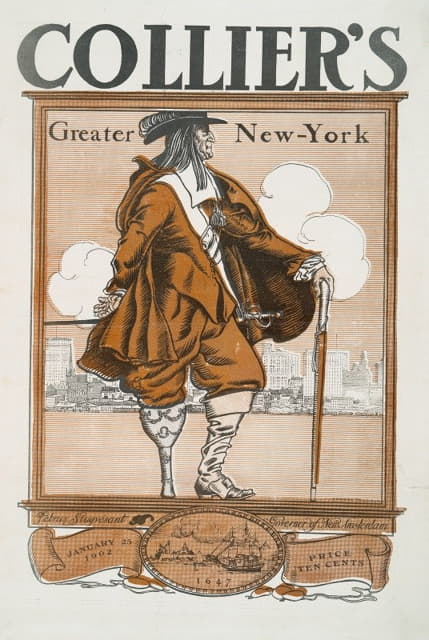 科利尔大纽约，彼得鲁斯·斯图伊文森特，新阿姆斯特丹总督，1647年