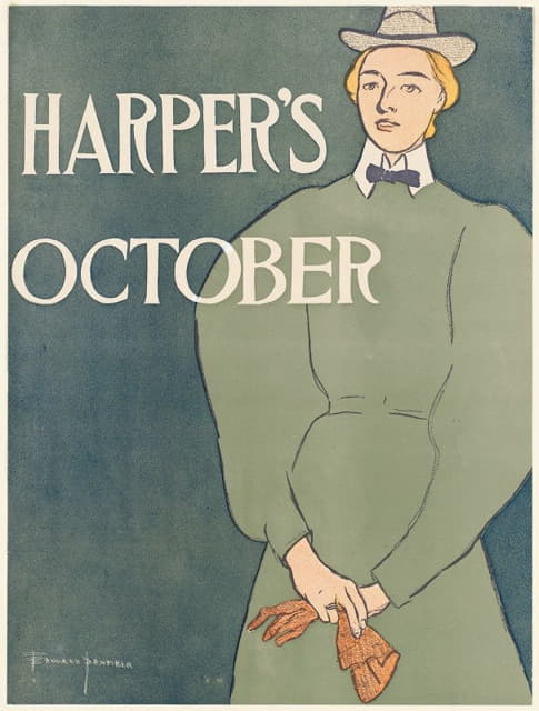 Edward Penfield - Harper’s October