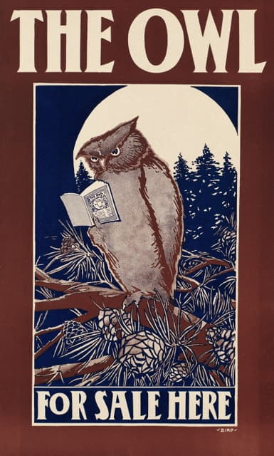 Elisha Brown Bird - The owl for sale here