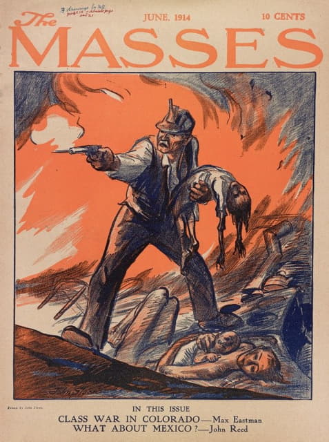 科罗拉多州鲁德洛煤矿罢工期间的大屠杀