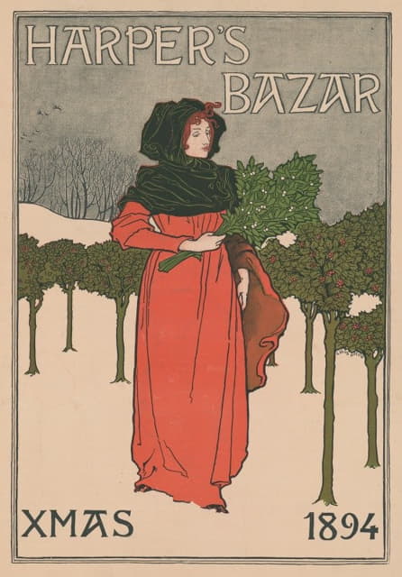 Louis Rhead - Harper’s Bazar, Xmas 1894