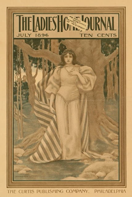《女性家庭杂志》，1896年7月