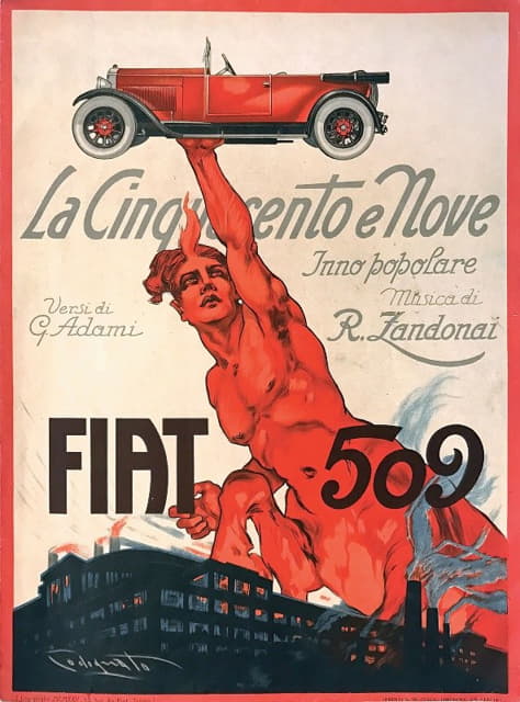 Plinio Codognato - Fiat 509 – La Cinquecento E Nove