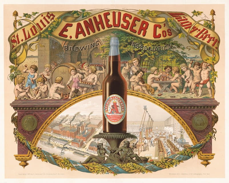 Moritz Ulffers - E. Anheuser Co’s Brewing Association, St. Louis lager beer