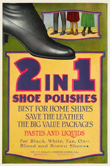 Anonymous - 2in1 Shoe polishes