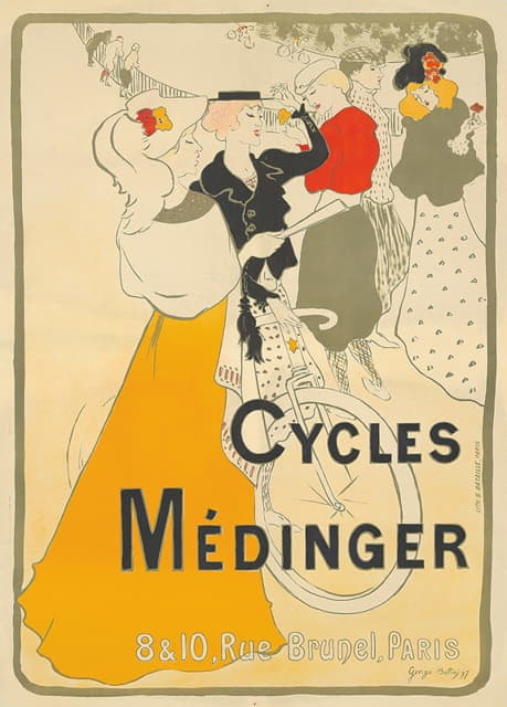Georges Alfred Bottini - Cycles Médinger
