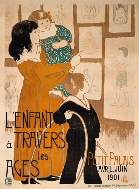 Clémentine Hélène Dufau - l’enfant à travers les âges, Petit Palais, Avril-juin 1901
