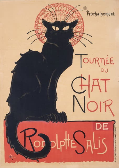 Théophile Alexandre Steinlen - Tournée du Chat Noir