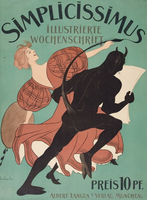 Thomas Theodor Heine - Simplicissimus, Illustrated Weekly